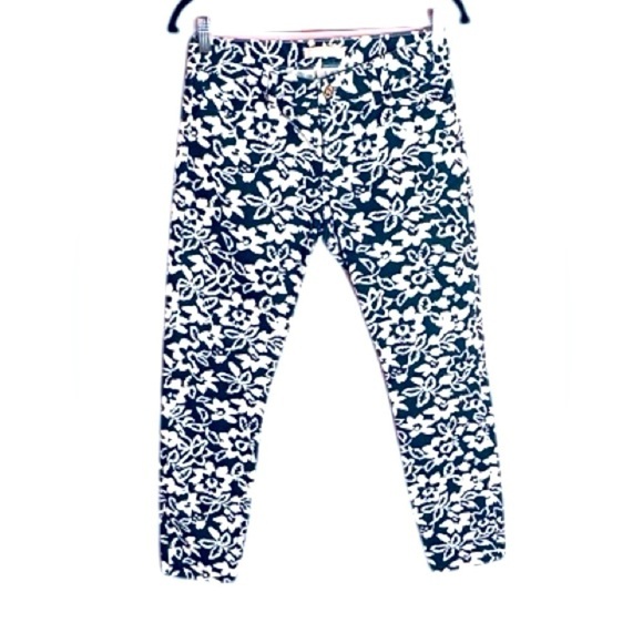 Banana Republic Denim - Banana Republic Floral Print Jeans